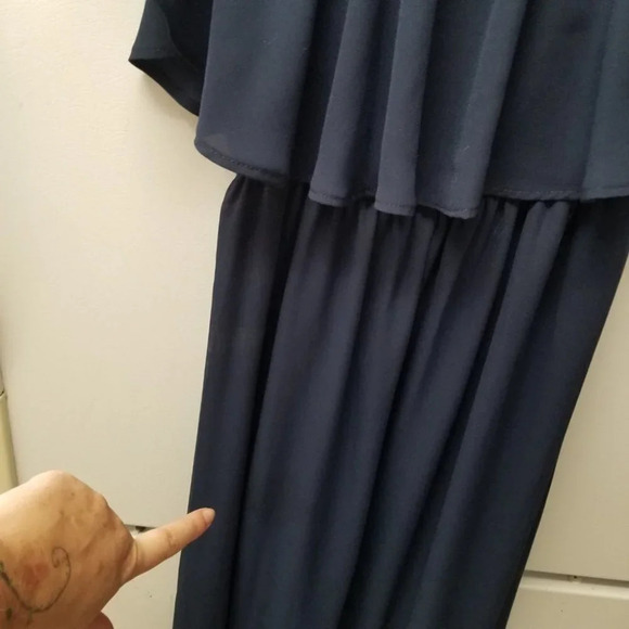 Show Me Your Mumu Bridesmaid Dress Blue S - Picture 6 of 14